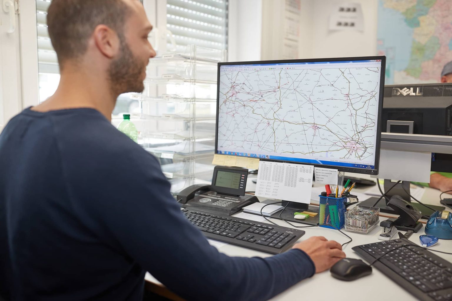 Unsere gesamte Flotte immer genau im Blick BTS Logistik GmbH